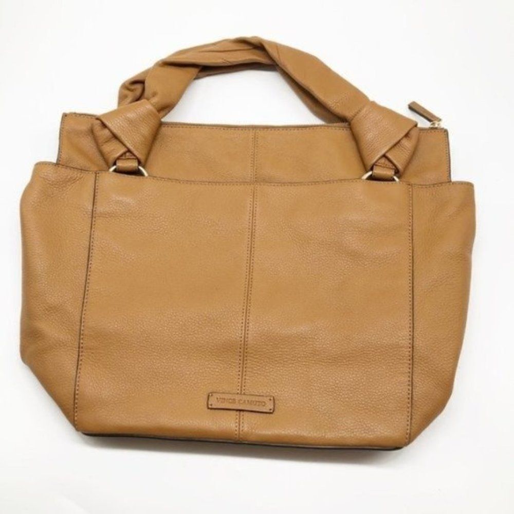 VINCE CAMUTO Dian Leather Top Handle Tote Bag - Picture 2 of 10